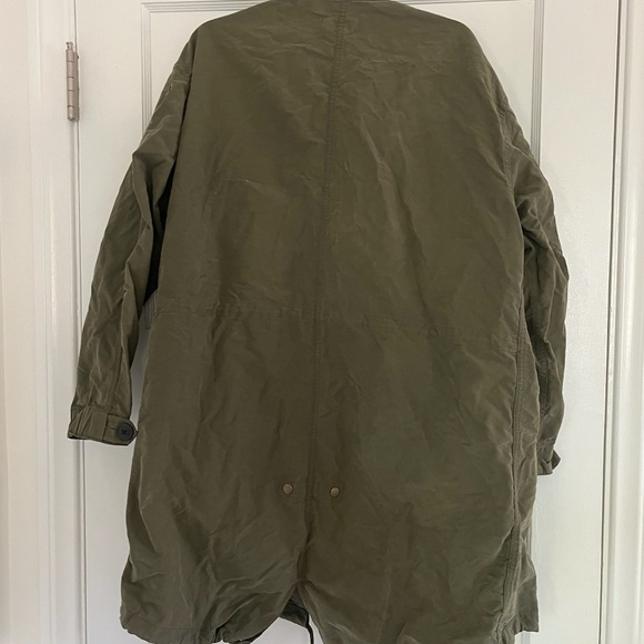 Nili Lotan Khaki Utility Coat - Picture 3 of 4